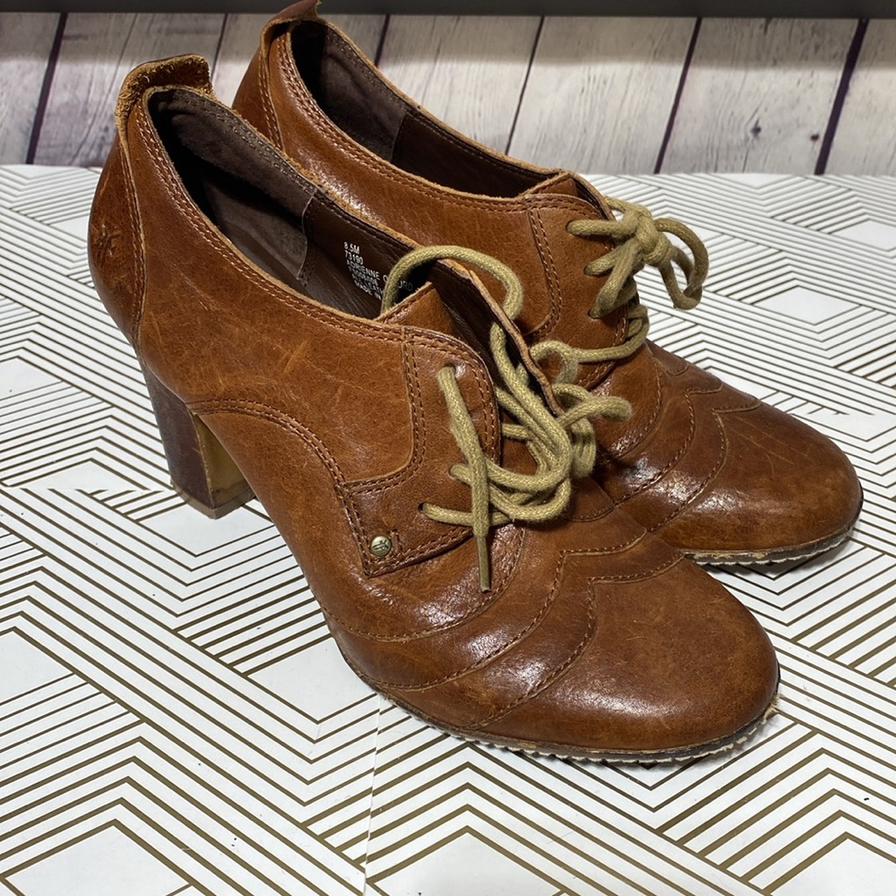 Frye boot tan vintage